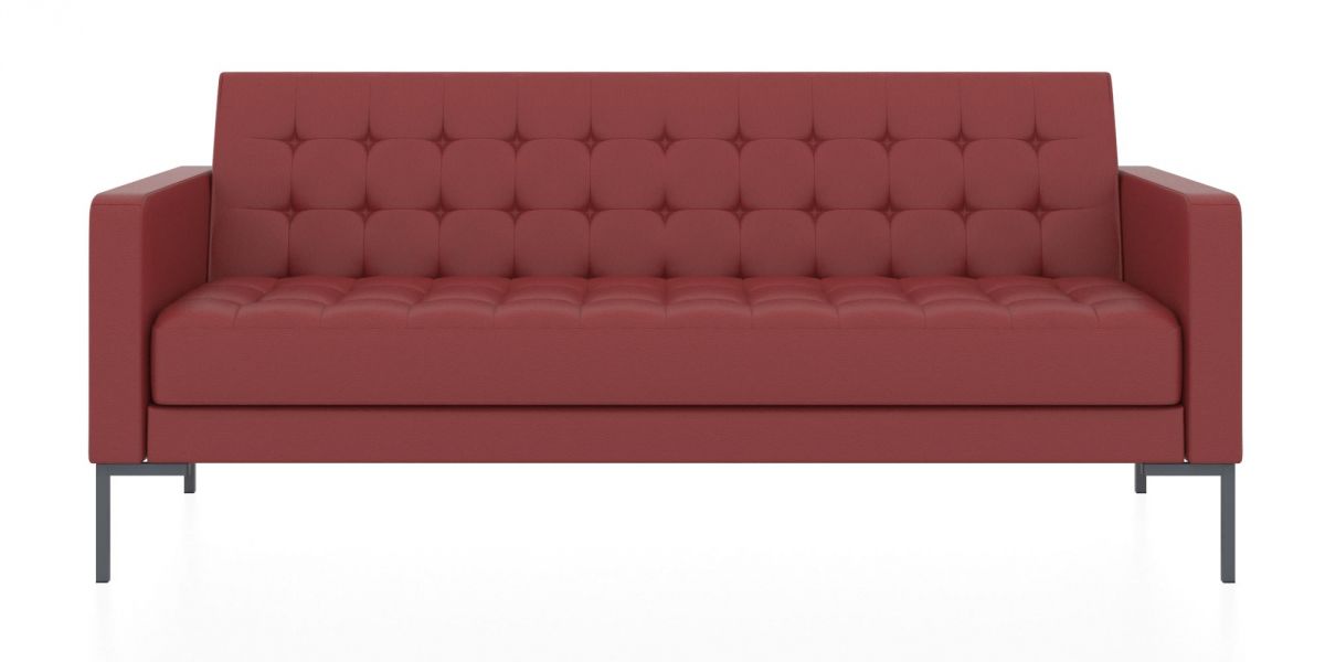 Трёхместный диван Нэкст (Цвет обивки красный)
