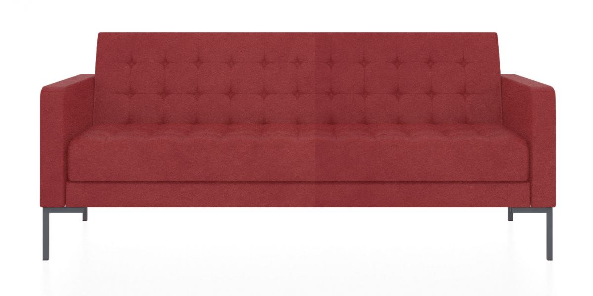 Трёхместный диван Нэкст (Цвет обивки красный)