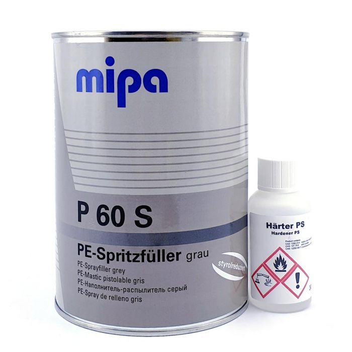 P 60 S PE-Spritzfuller Наполнитель-распылитель серый 1,5кг
