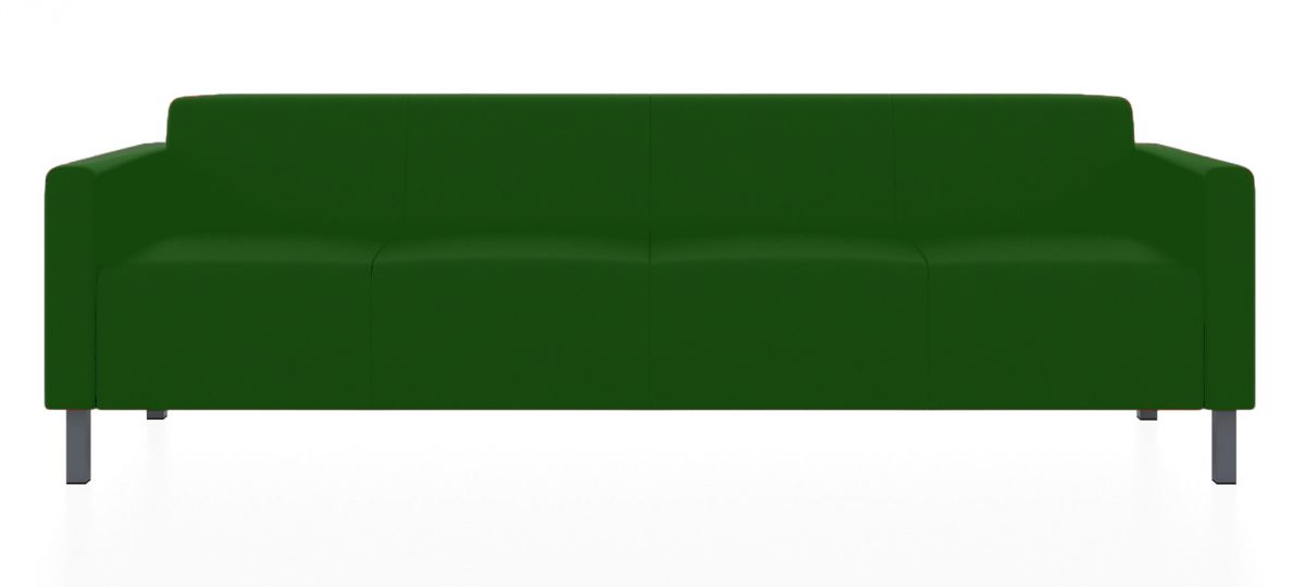 Четырехместный диван Евро (Цвет обивки зелёный)
