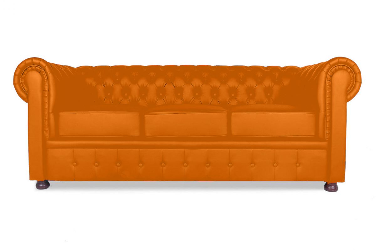 Трёхместный диван Честертон (Цвет обивки оранжевый)