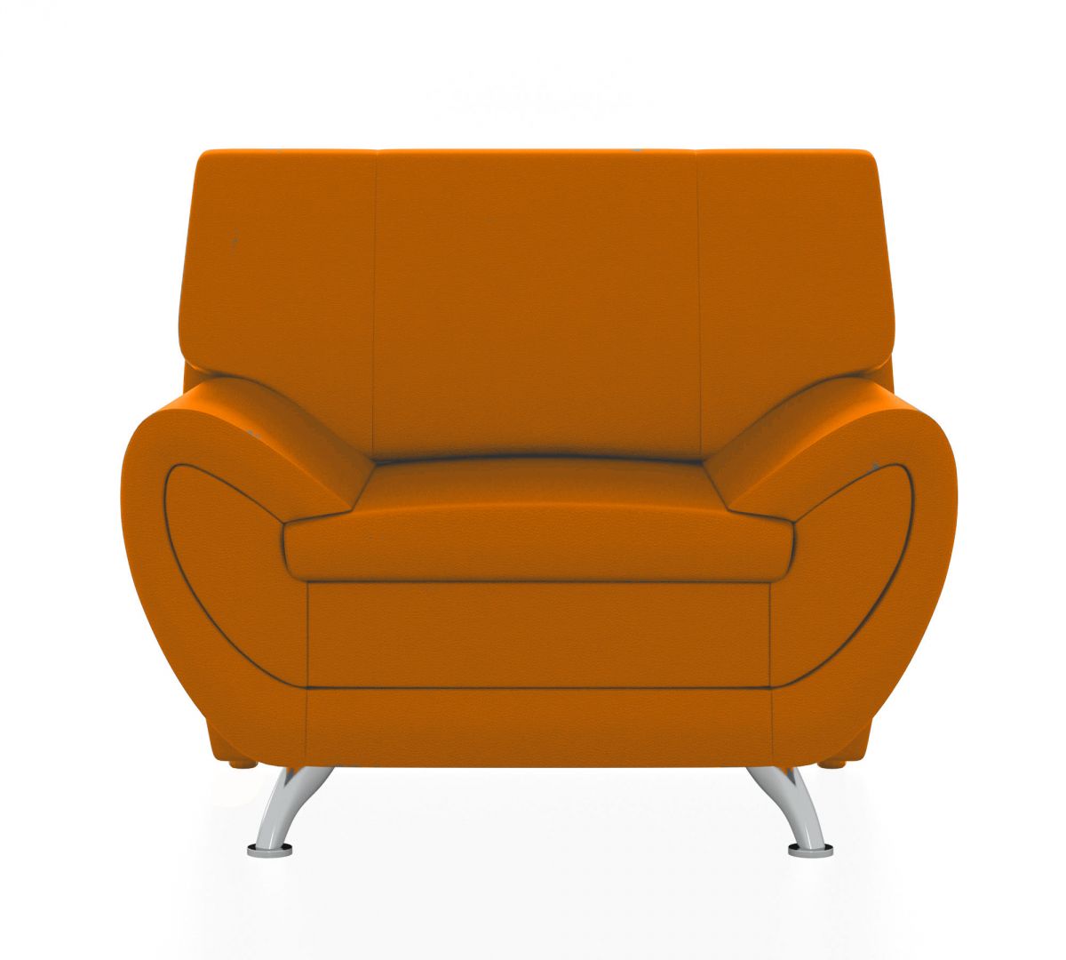 Кресло Орион (Цвет обивки оранжевый)