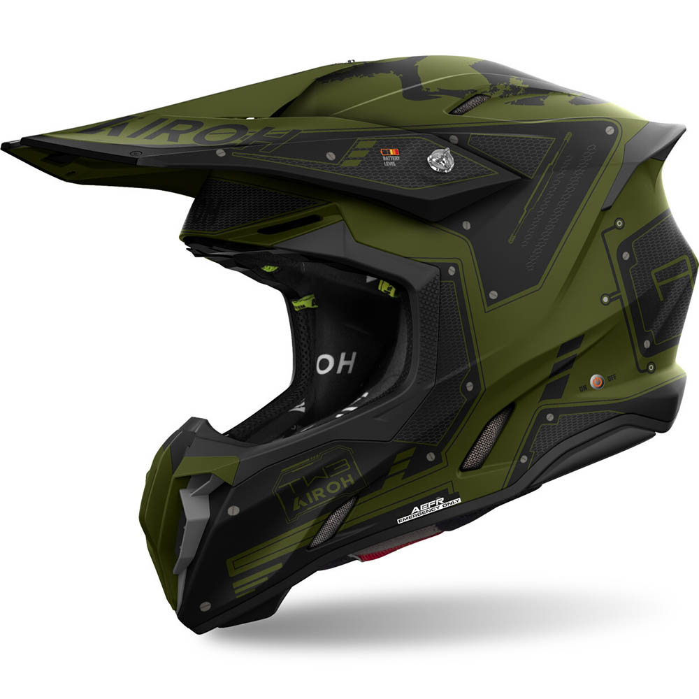 Airoh Twist 3.0 Military Matt шлем внедорожный