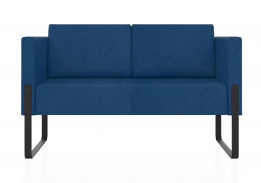 Двухместный диван Тренд (Цвет обивки синий)