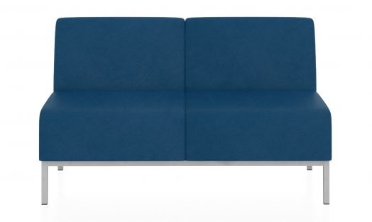 Двухместный модуль 1200x620x770 Компакт (Цвет обивки синий)