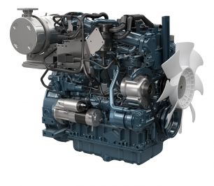 Двигатель дизельный Kubota V2607-CR-TI-E4B (Турбо) 