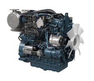 Двигатель дизельный Kubota V3307-CR-T-E4B (Турбо) 