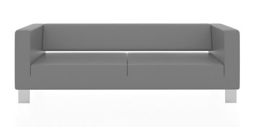 Трёхместный диван Горизонт 2200x900x730 мм (Цвет обивки серый)