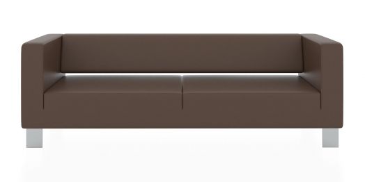 Трёхместный диван Горизонт 2200x900x730 мм (Цвет обивки коричневый)