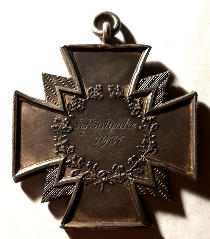 Медаль Крест 1931 Польша RARE  Редкость AUNC