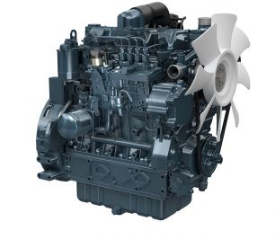 Двигатель дизельный Kubota V3800-DI-T-E2B (Турбо) 