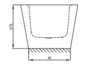Овальная отдельностоящая ванна Bette Starlet Oval Silhouette 2700 CFXXK 150х80 схема 4