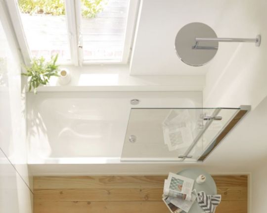 Прямоугольная стальная ванна Bette Select с боковым переливом 3430 левая 160х70 схема 6