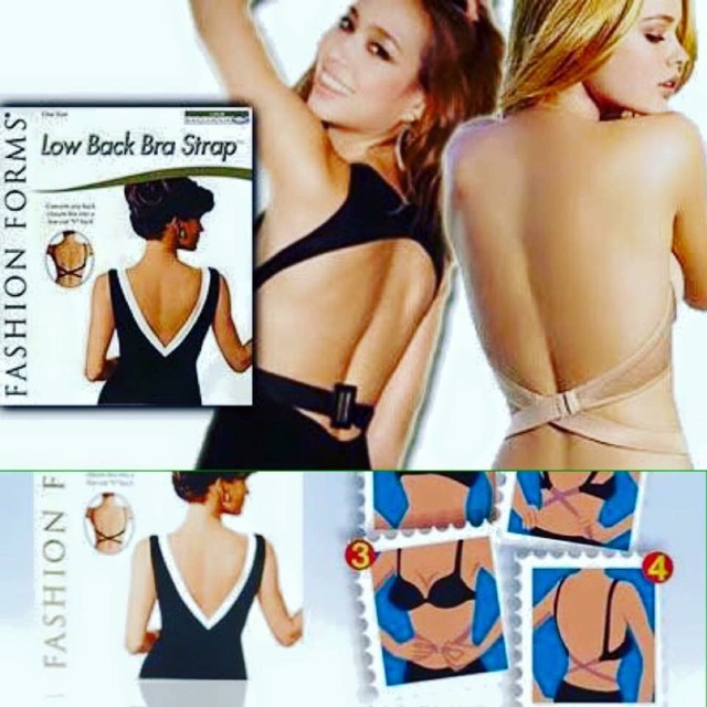Бретели-Удлинители Для Создания Лифа С Низкой Спиной Low Back Bra Strap