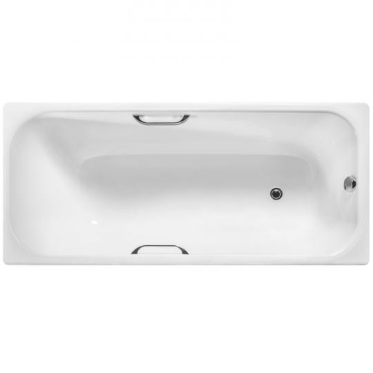 Фото Чугунная ванна Wotte Start 170x75 UR БП-э0001105 с отверстиями для ручек без антискользящего покрытия