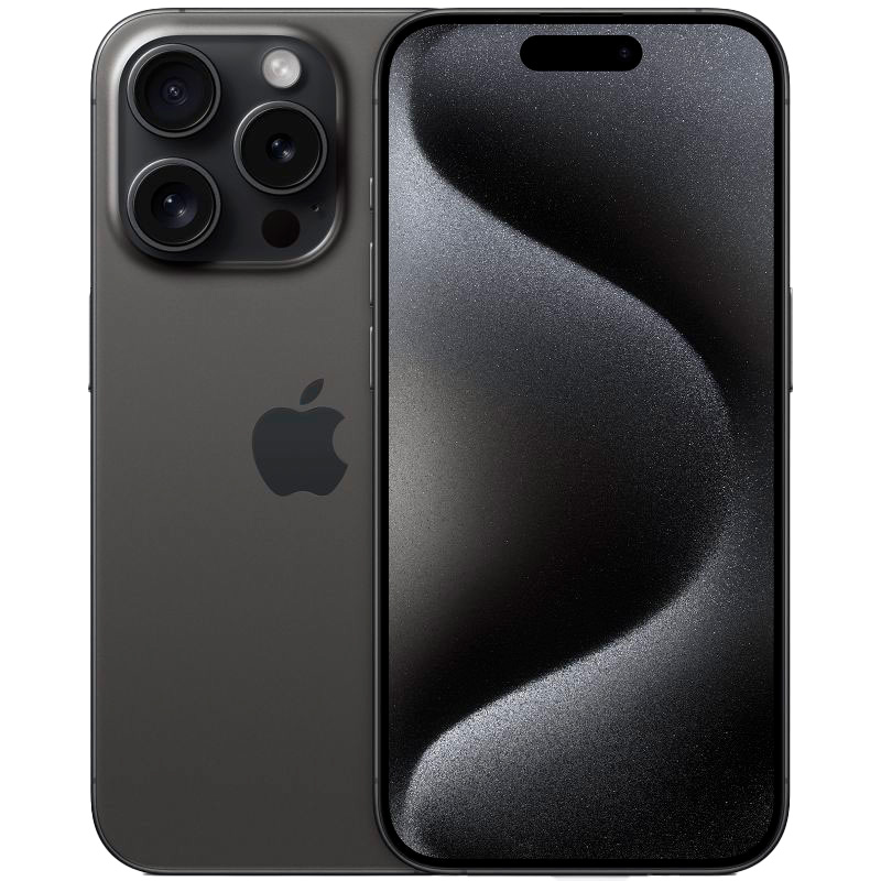Apple iPhone 15 Pro Max nano SIM+eSIM 1024GB, черный титан