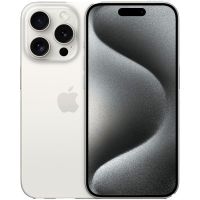 Apple iPhone 15 Pro Max nano SIM+eSIM 256GB, белый титан