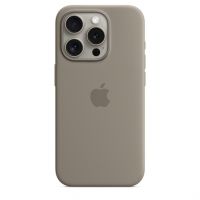 Чехол-накладка Apple MagSafe для iPhone 15 Pro, силикон, глина
