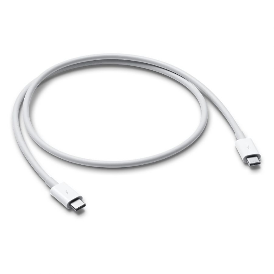 Кабель Apple Thunderbolt 3 USB-C / USB-C, A, 100Вт 0,8м, белый