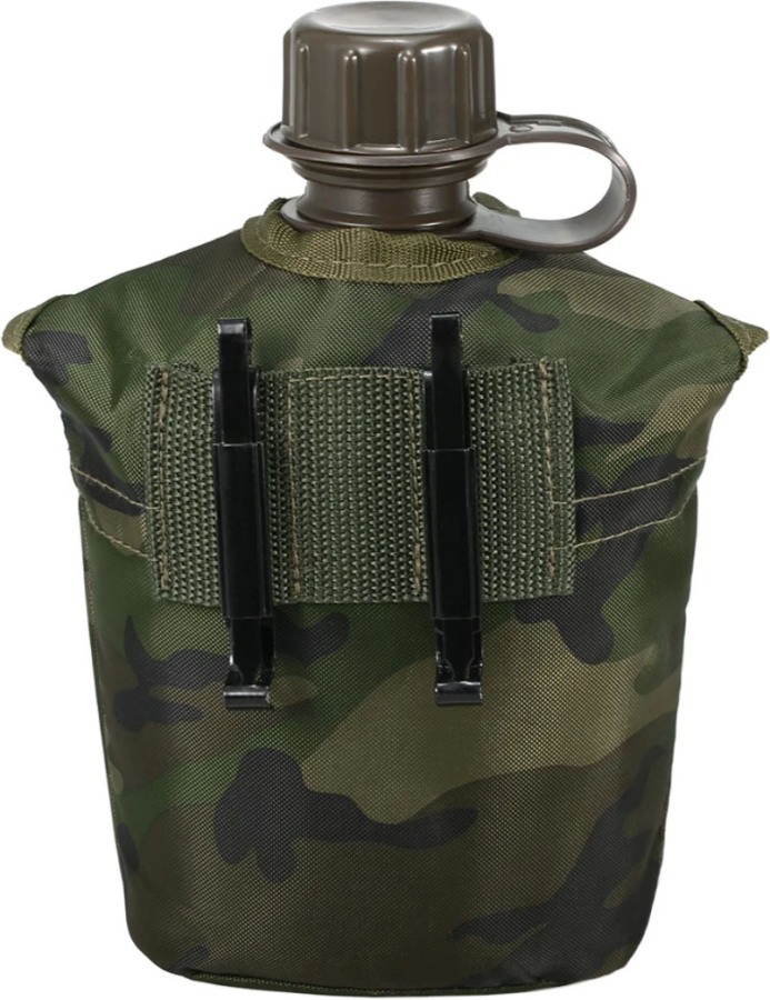 Фляжка с котелком Military Flask в чехле