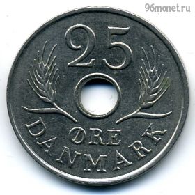 Дания 25 эре 1967 C-S