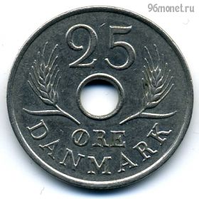 Дания 25 эре 1970 C-S