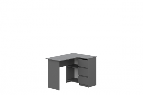 Модульная система "Денвер" Стол угловой Графит серый