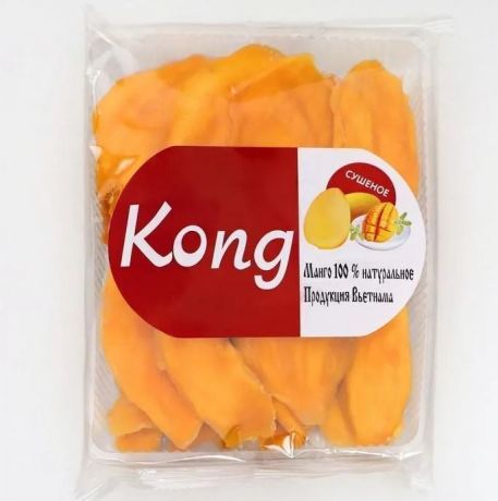 Манго сушеный Kong, упаковка 500 г, Вьетнам