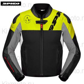 Куртка Spidi DP Progressive Hybrid, Черно-желтая