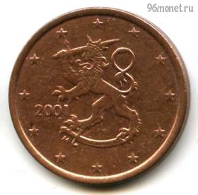 Финляндия 5 евроцентов 2001