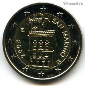 Сан-Марино 2 евро 2008