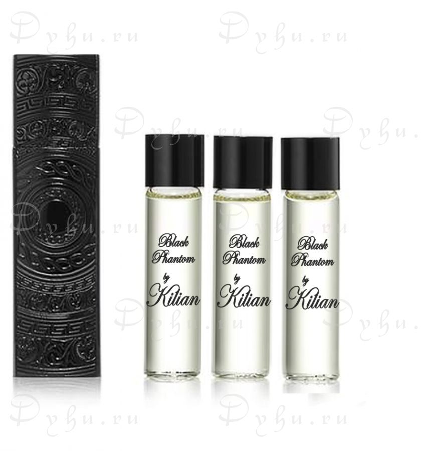 Black Phantom "Memento Mori" Refillable Travel Set