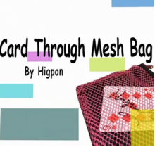 Карта через сетчатый мешок Card Through Mesh Bag by Higpon