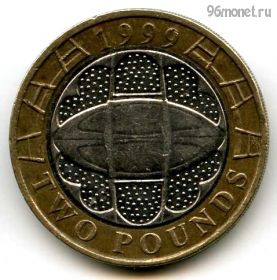 Великобритания 2 фунта 1999