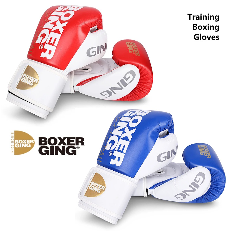 Боксерские перчатки Boxer Ging Z12M - RB