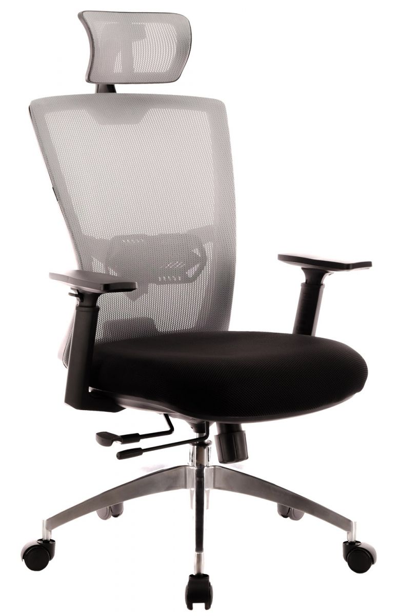 Эргономичное кресло  Polo S Сетка Серый
