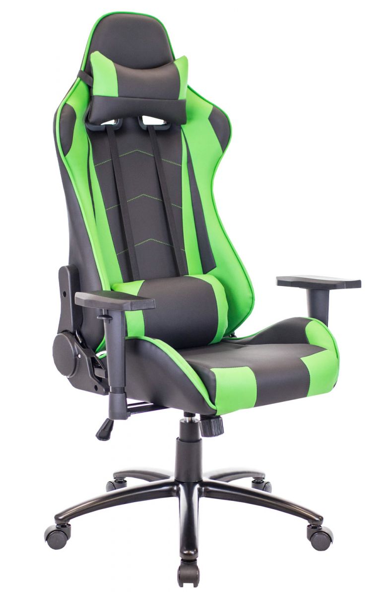 Кресло Lotus S9 Экокожа Зеленый