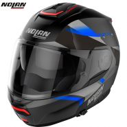 Шлем Nolan N100-6 Paloma N-Com, Черно-серо-синий