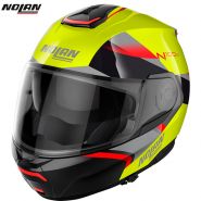 Шлем Nolan N100-6 Paloma N-Com, Черно-желто-красный