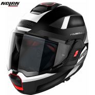 Шлем Nolan N120-1 Subway N-Com, Черно-белый