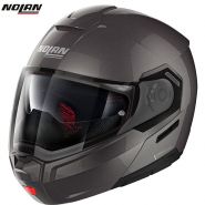 Шлем Nolan N90-3 Classic N-Com, Cерый матовый