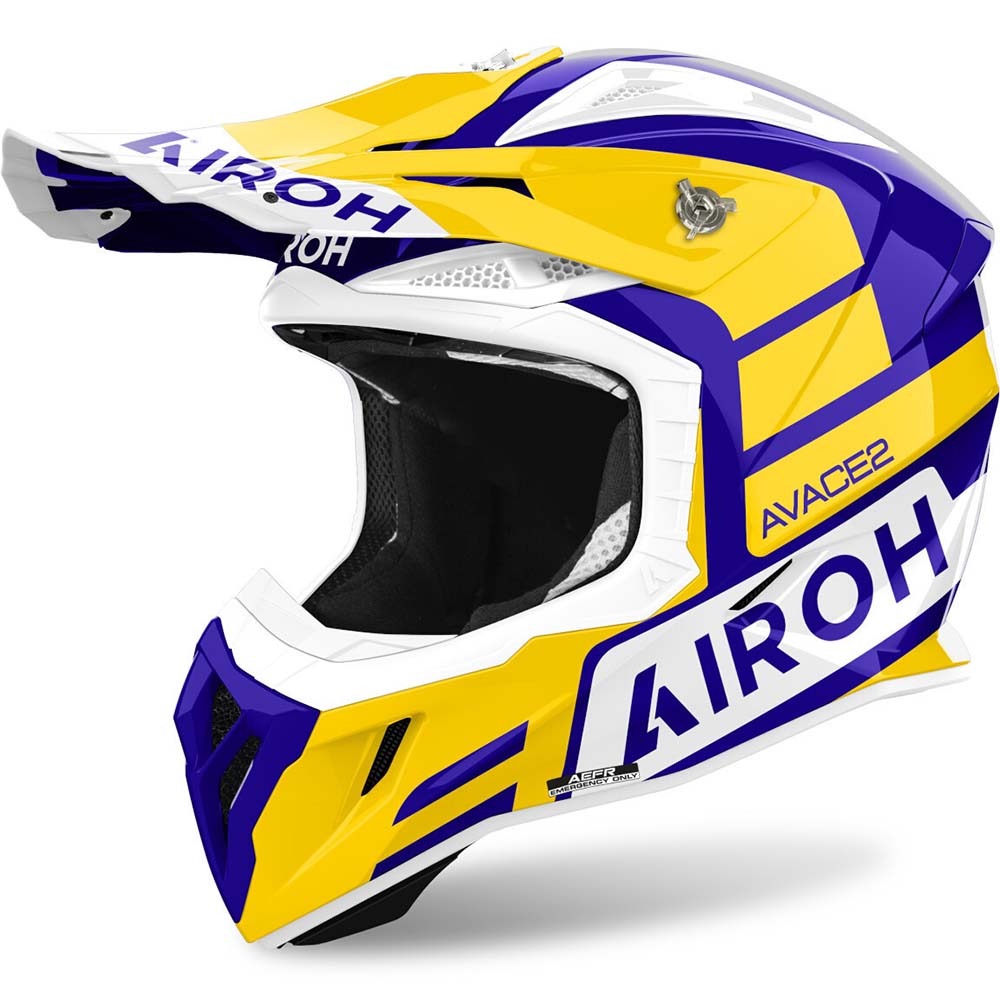 Airoh Aviator Ace 2 Sake Yellow Gloss шлем для мотокросса и эндуро
