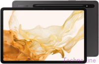 11" Планшет Samsung Galaxy Tab S8 (2022), 8/256 ГБ, Wi-Fi + Cellular, графит