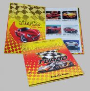 Коллекция вкладышей Turbo 1-50 (самый первый выпуск) в альбоме Oz