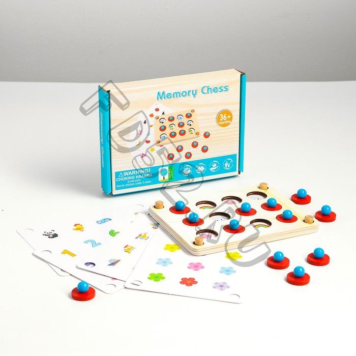 Детская развивающая игра «Мемори» 13,5 x 18,5 x 2,8 см