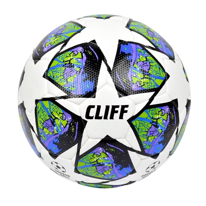 Мяч футбольный №5 CLIFF FN STAR 3263 (Hibrid Techno)