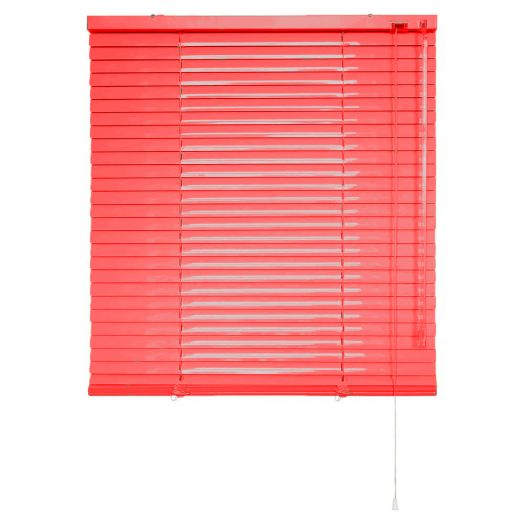 Жалюзи горизонтальные алюминиевые для окон и дверей Точка Роста (красные)