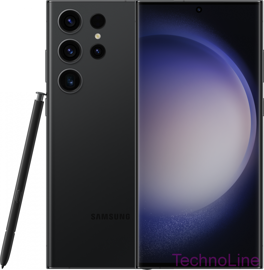 Смартфон Samsung Galaxy S23 Ultra 12/512 ГБ, Dual nano SIM, черный фантом EU