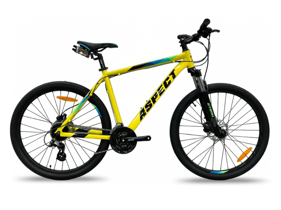 Горный велосипед Aspect Nickel 27.5 (2023) (Желтый)