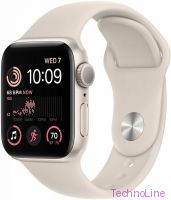 Часы Apple Watch SE2 44 (2023) Starlight Sport